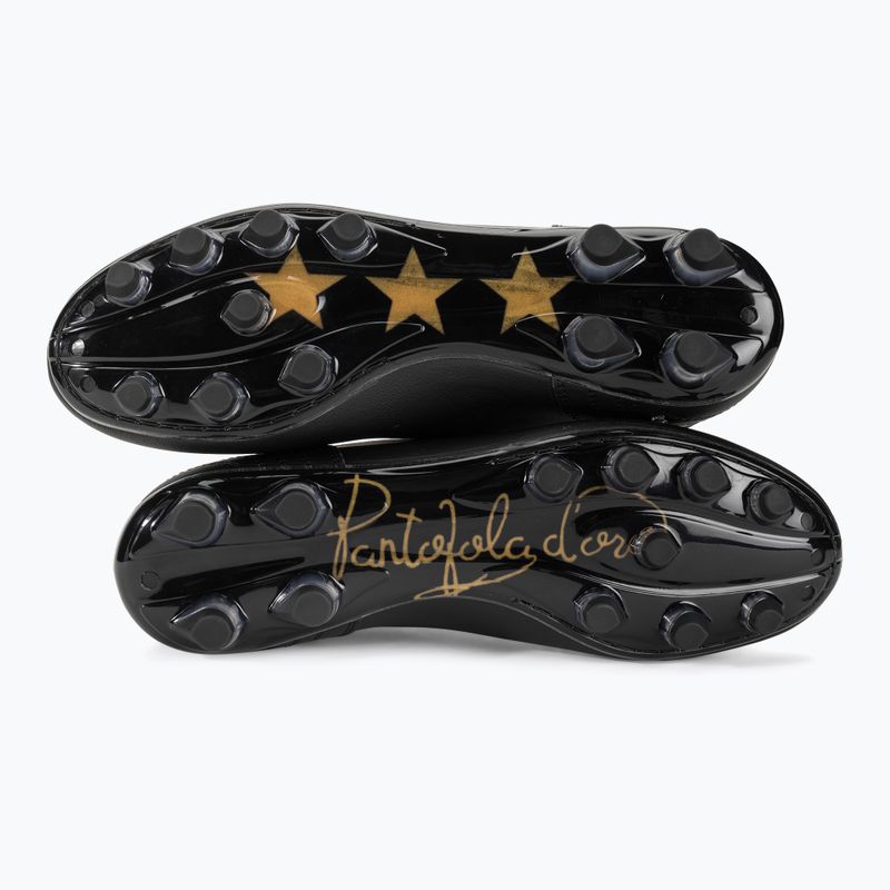 Buty piłkarskie męskie Pantofola d'Oro Lazzarini Eco nero 5