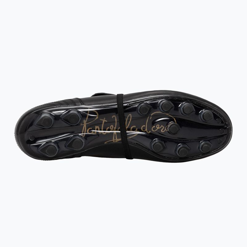 Buty piłkarskie męskie Pantofola d'Oro Lazzarini Tongue nero 9