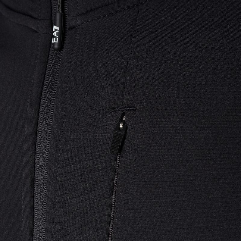Bluza męska EA7 Emporio Armani Felpa 6RPMC5 black 3