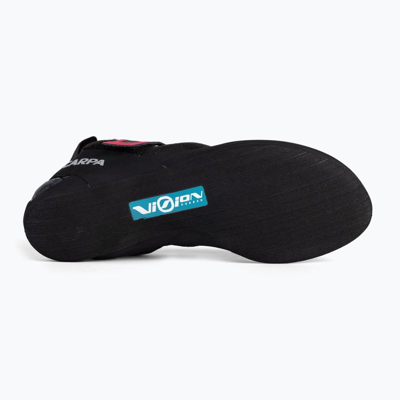 Buty wspinaczkowe damskie SCARPA Velocity black/raspberry 4