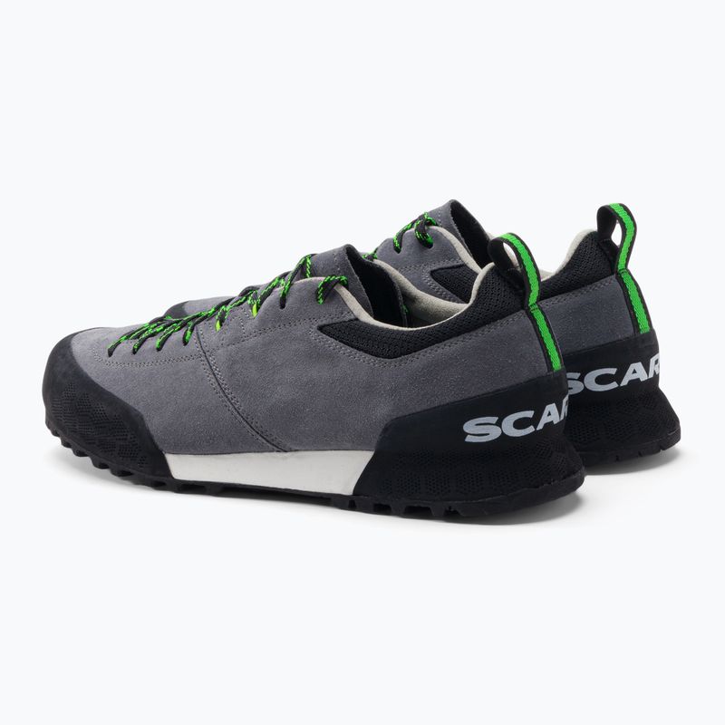 Buty podejściowe męskie SCARPA Kalipe smoke/green fluo 3