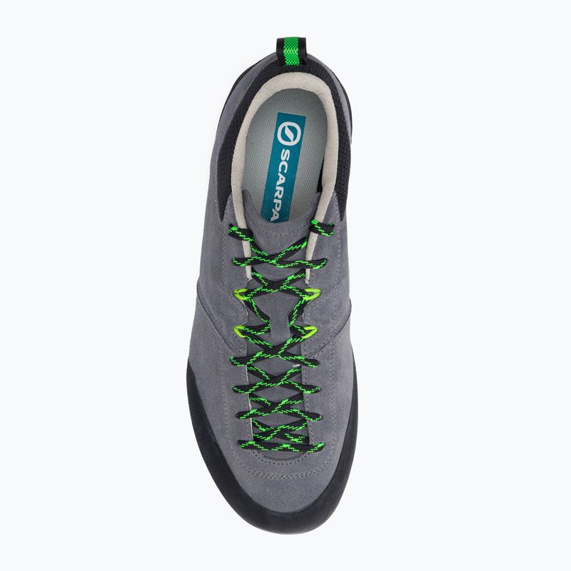 Buty podejściowe męskie SCARPA Kalipe smoke/green fluo 6