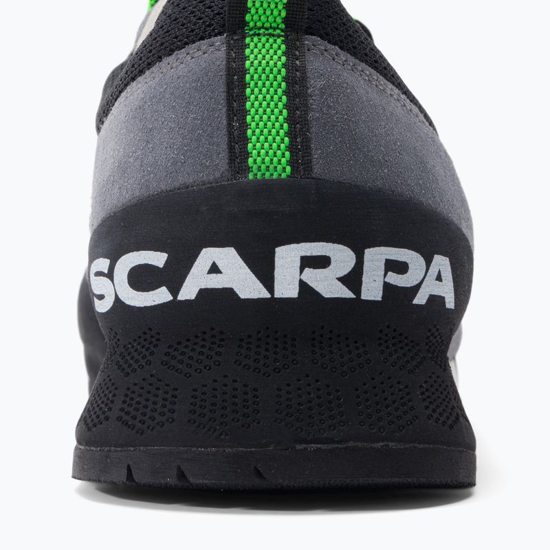 Buty podejściowe męskie SCARPA Kalipe smoke/green fluo 7
