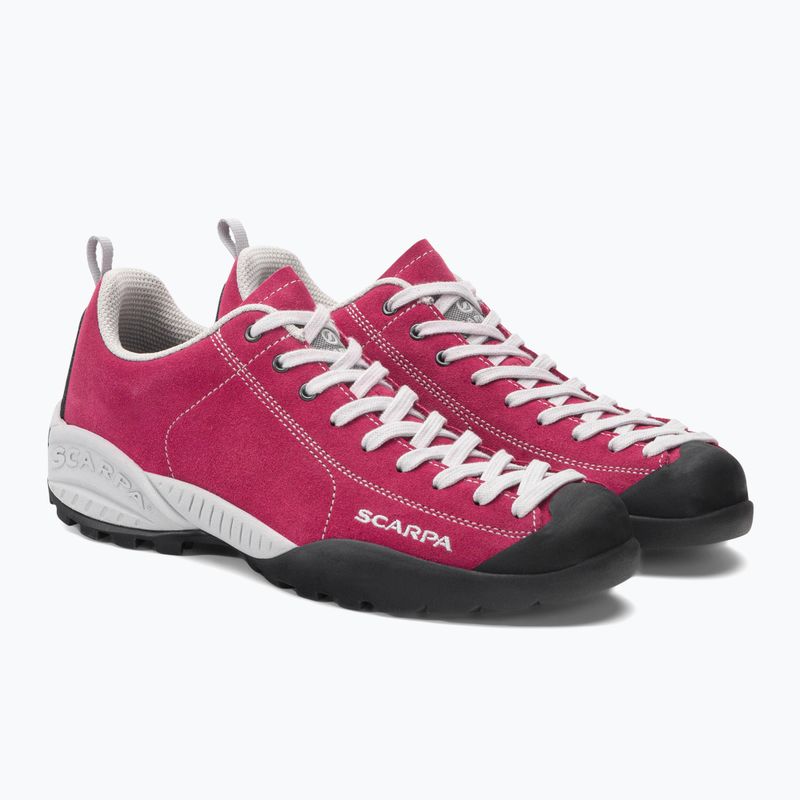 Buty turystyczne SCARPA Mojito red rose 4