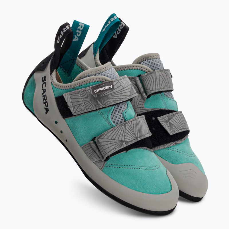Buty wspinaczkowe damskie SCARPA Origin maldive/light gray 5