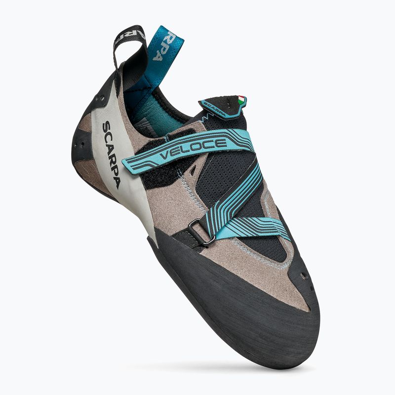 Buty wspinaczkowe damskie SCARPA Veloce light gray/maldive 7