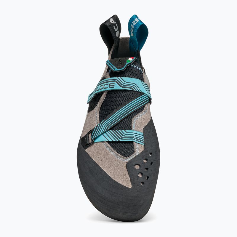 Buty wspinaczkowe damskie SCARPA Veloce light gray/maldive 11