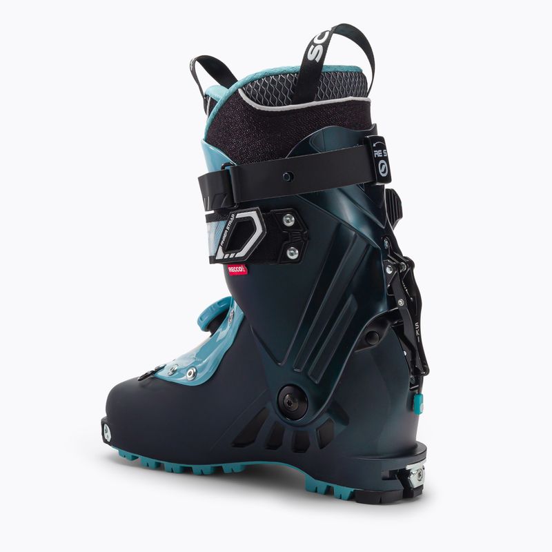 Buty skiturowe damskie SCARPA F1 anthracite/aqua 2