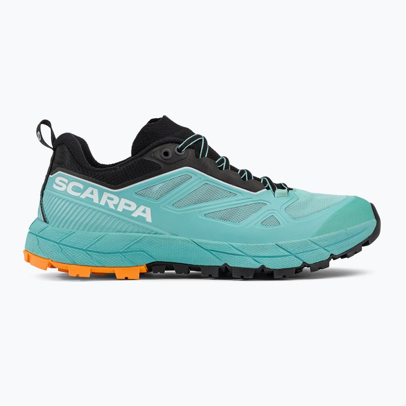 Buty podejściowe damskie SCARPA Rapid aqua/sunny orange 2