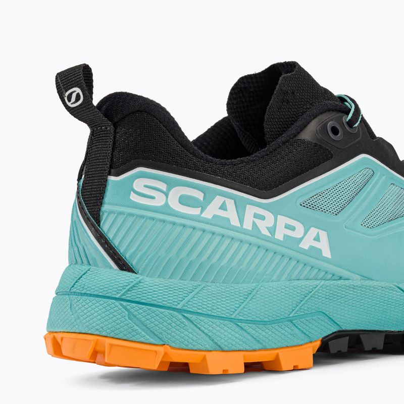 Buty podejściowe damskie SCARPA Rapid aqua/sunny orange 9