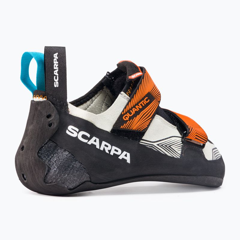 Buty wspinaczkowe męskie SCARPA Quantic gray/mango 7