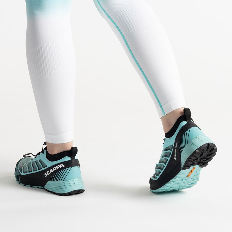 Buty do biegania damskie SCARPA Ribelle Run aqua/black 3
