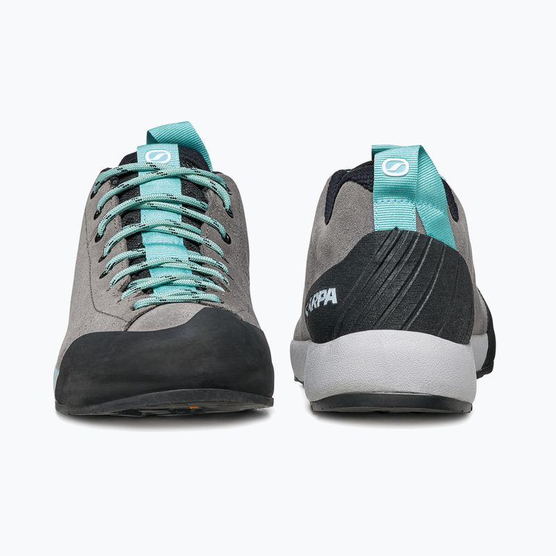 Buty podejściowe damskie SCARPA Gecko midgray/aqua 13