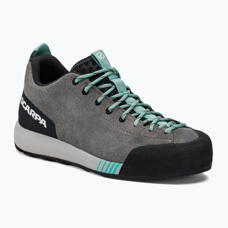 Buty podejściowe damskie SCARPA Gecko midgray/aqua
