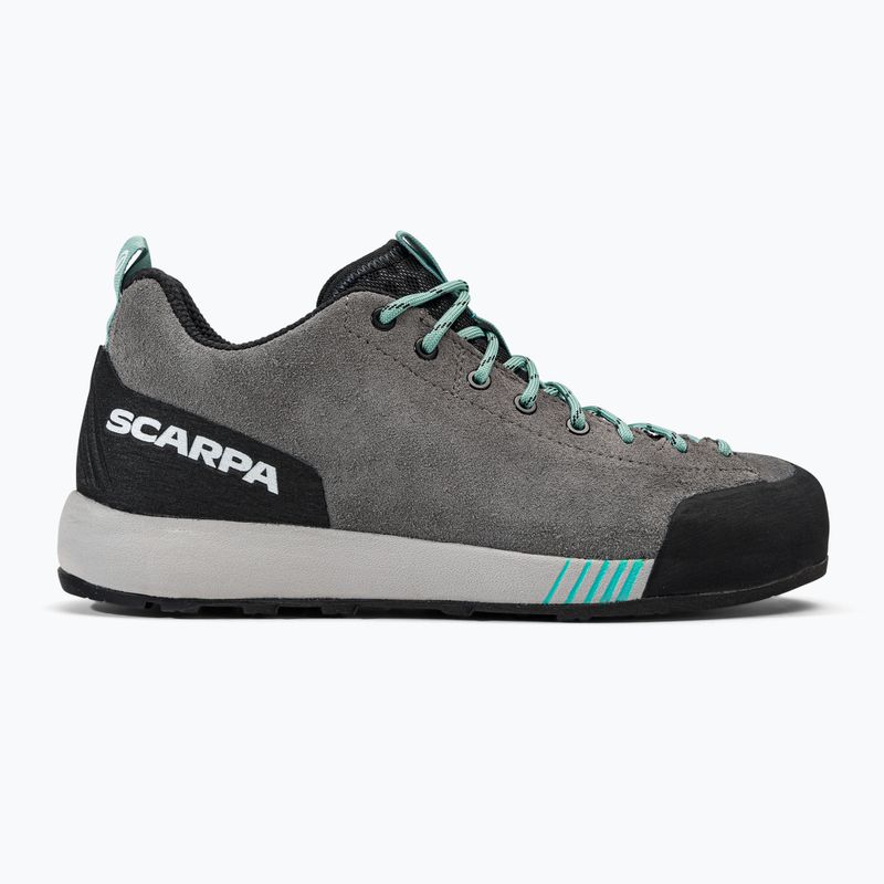 Buty podejściowe damskie SCARPA Gecko midgray/aqua 2