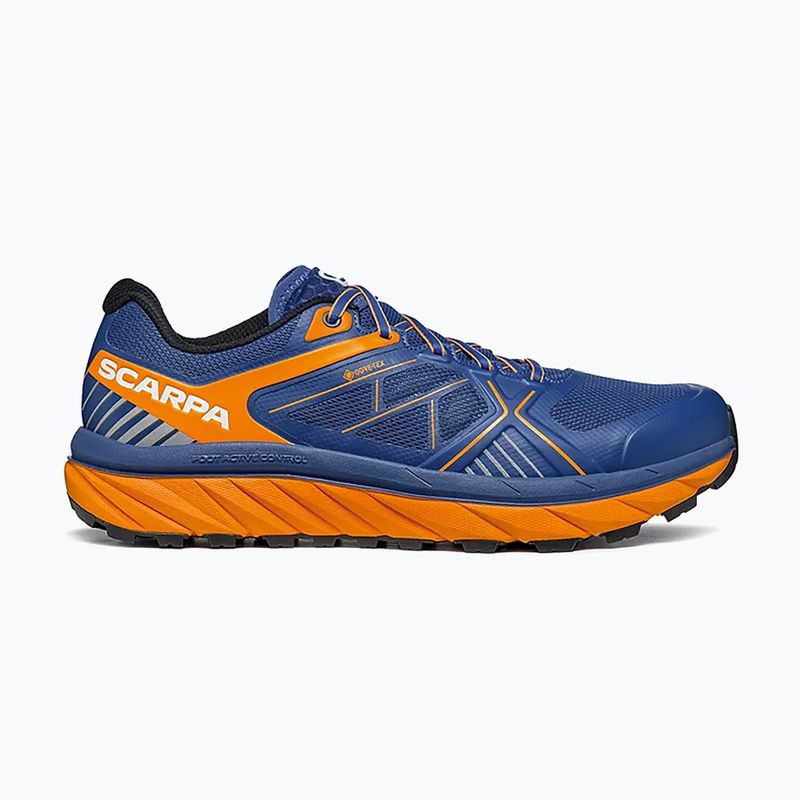 Buty do biegania męskie SCARPA Spin Infinity GTX true blue/orange 12