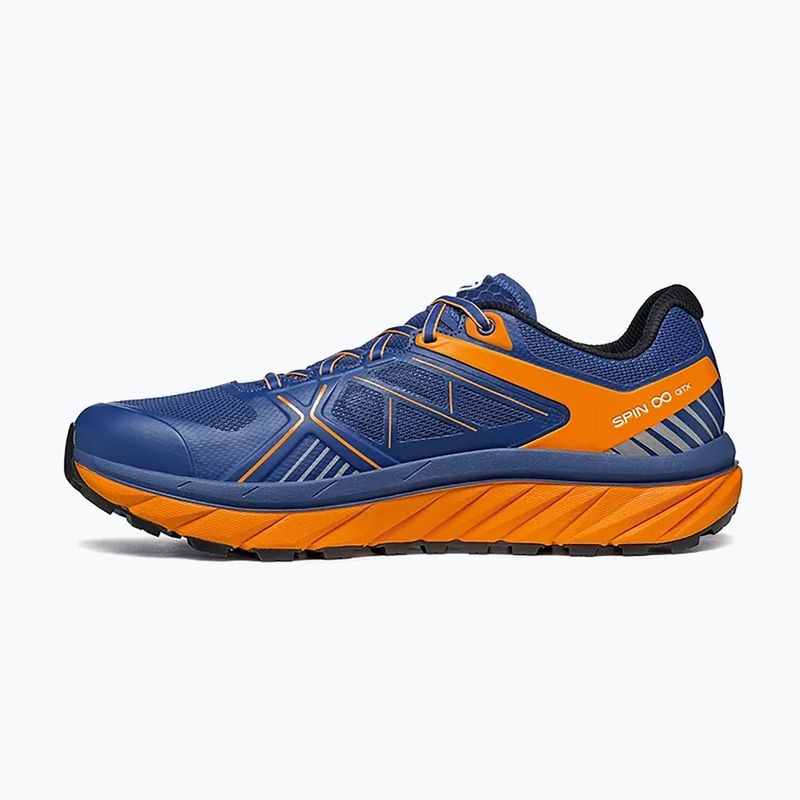 Buty do biegania męskie SCARPA Spin Infinity GTX true blue/orange 13