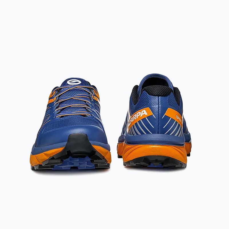 Buty do biegania męskie SCARPA Spin Infinity GTX true blue/orange 14