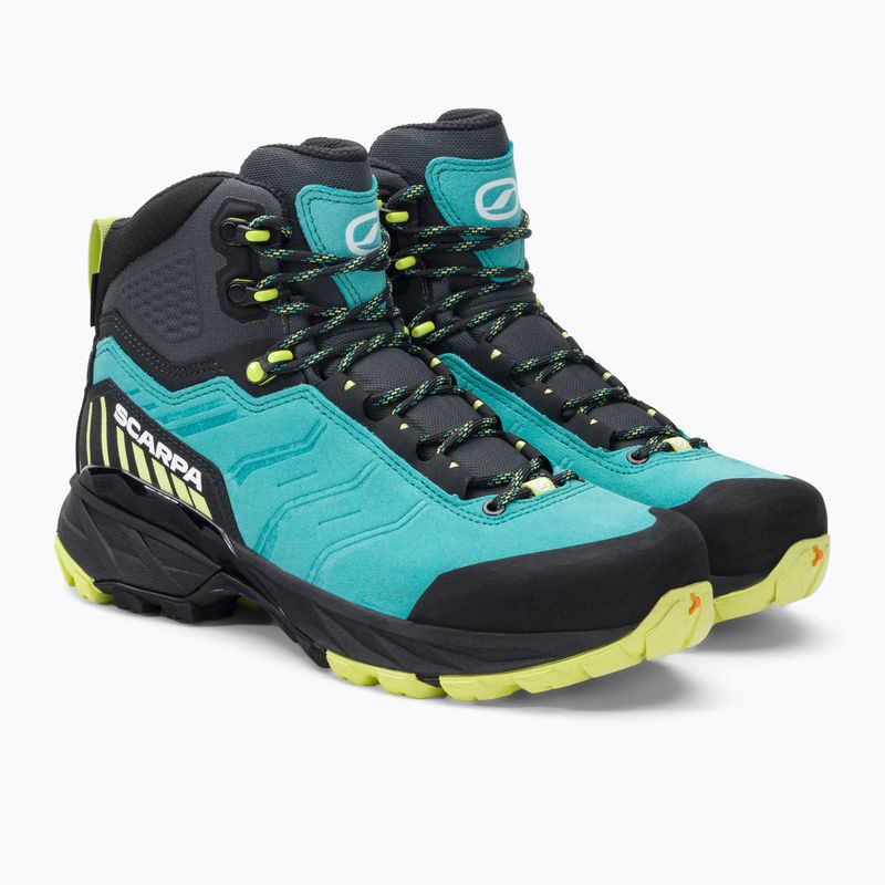 Buty trekkingowe damskie SCARPA Rush TRK GTX 2022 ceramic/sunny lime 4