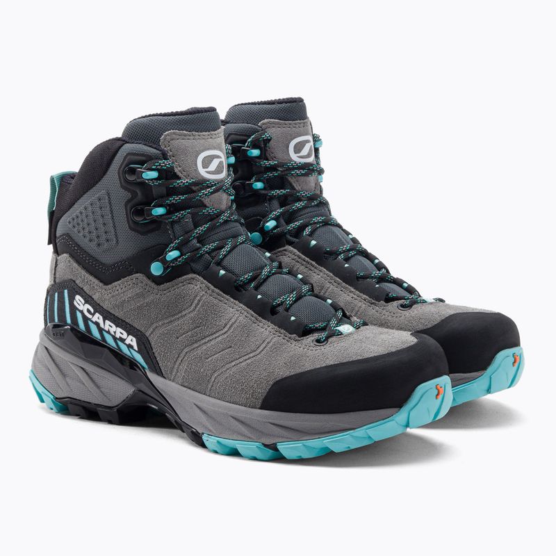 Buty trekkingowe damskie SCARPA Rush GTX midgray/aqua 5