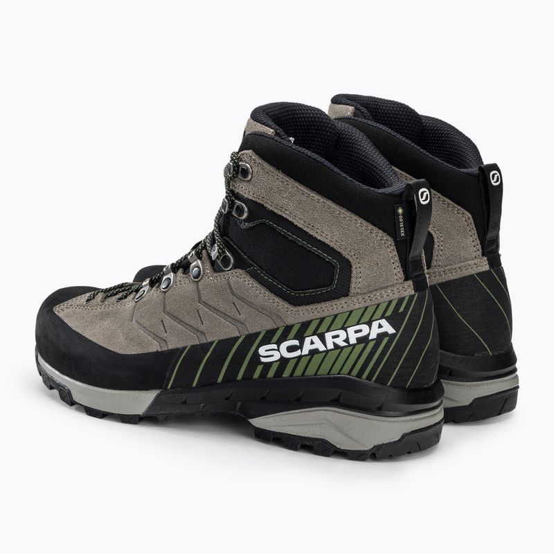 Buty trekkingowe męskie SCARPA Mescalito TRK GTX taupe/forest 3