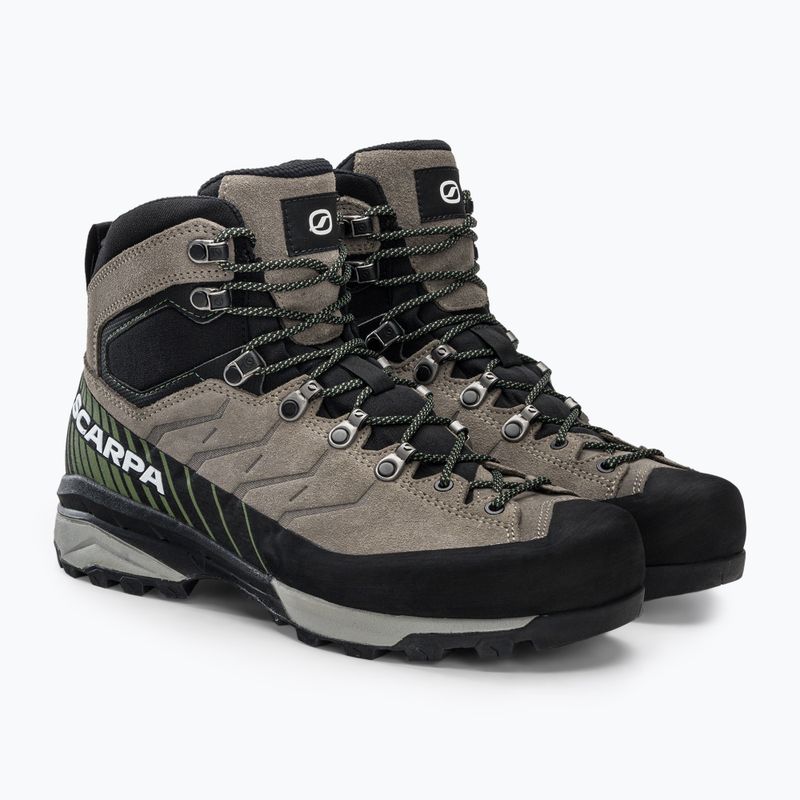 Buty trekkingowe męskie SCARPA Mescalito TRK GTX taupe/forest 4