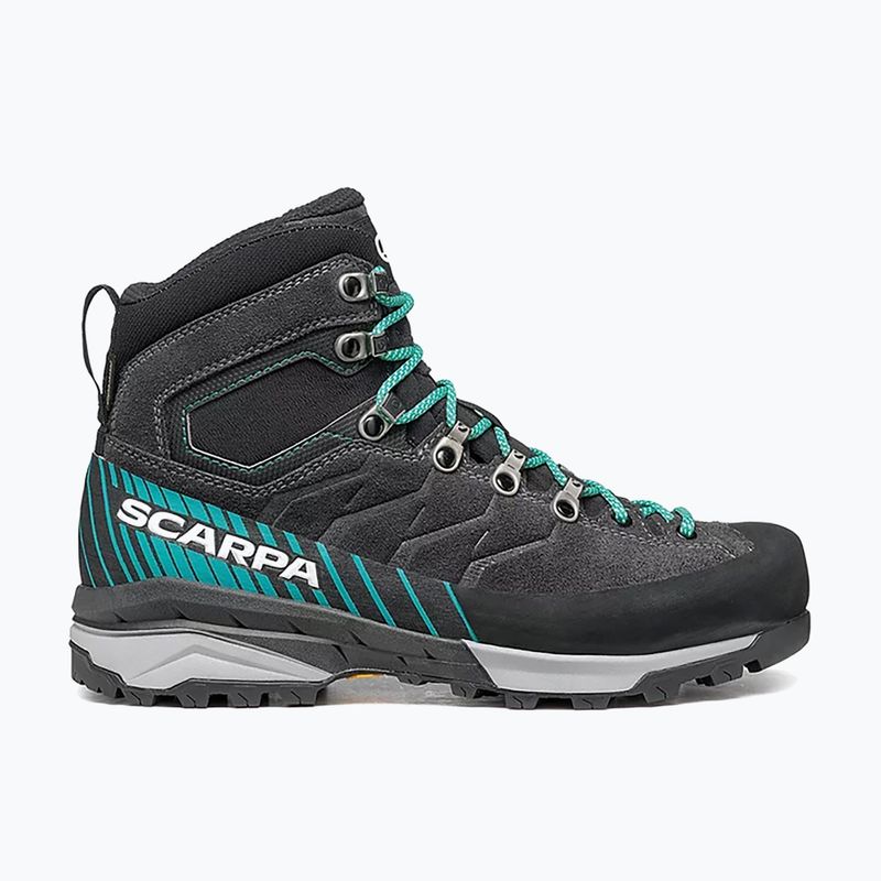 Buty trekkingowe damskie SCARPA Mescalito TRK GTX dark anthraite/tropical green 12