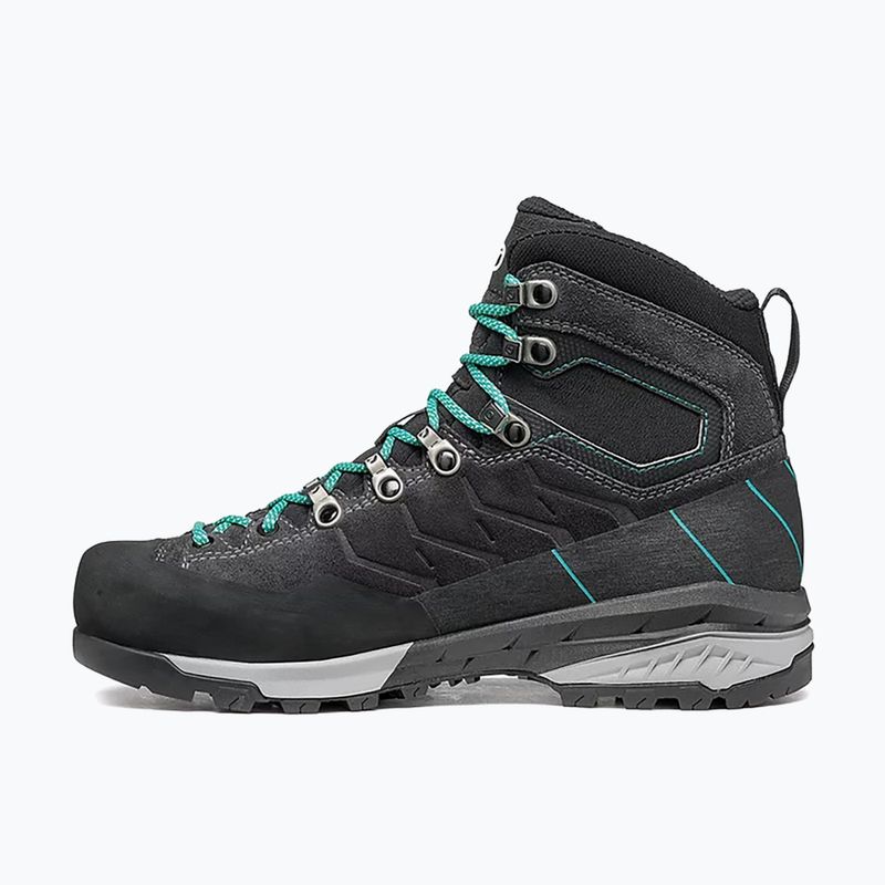 Buty trekkingowe damskie SCARPA Mescalito TRK GTX dark anthraite/tropical green 13