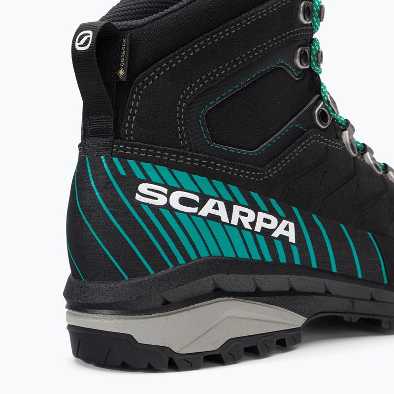 Buty trekkingowe damskie SCARPA Mescalito TRK GTX dark anthraite/tropical green 8