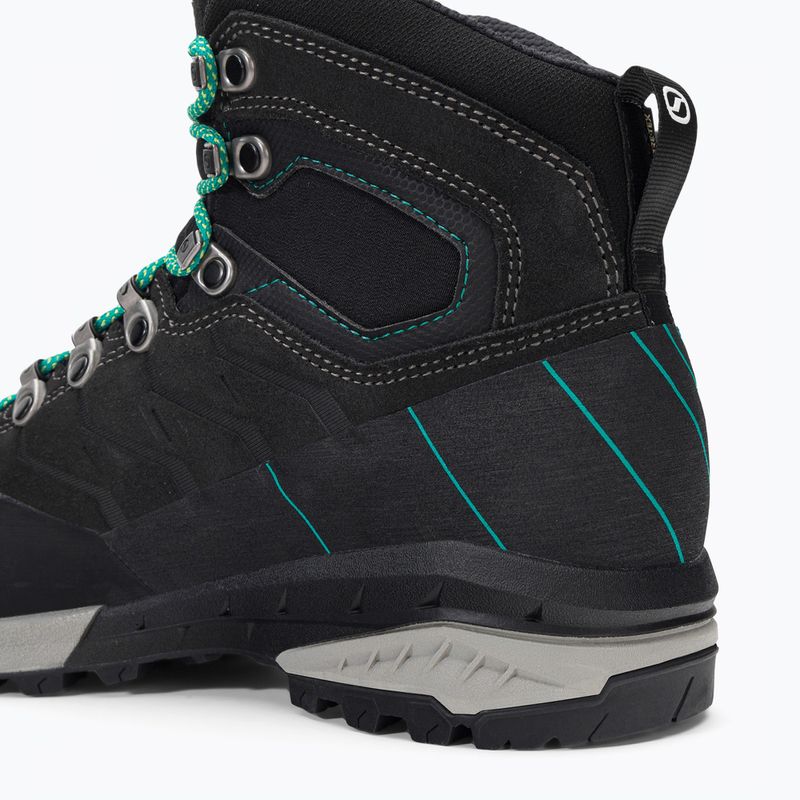 Buty trekkingowe damskie SCARPA Mescalito TRK GTX dark anthraite/tropical green 10