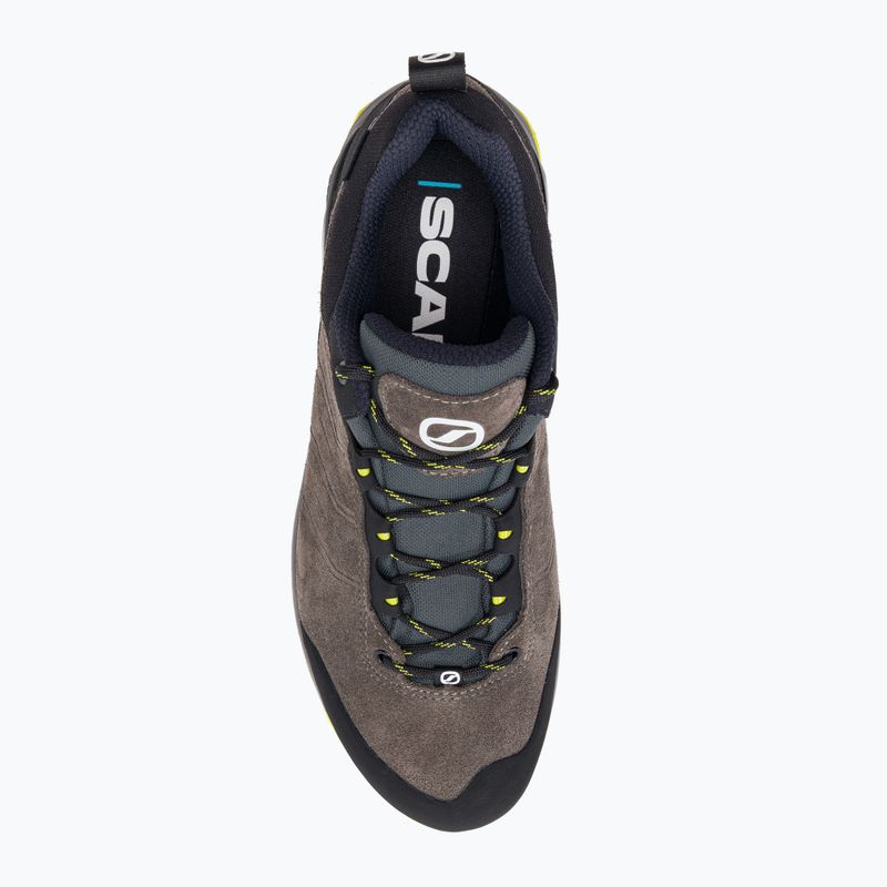 Buty trekkingowe męskie SCARPA Rush Trail GTX titanium/lime 6