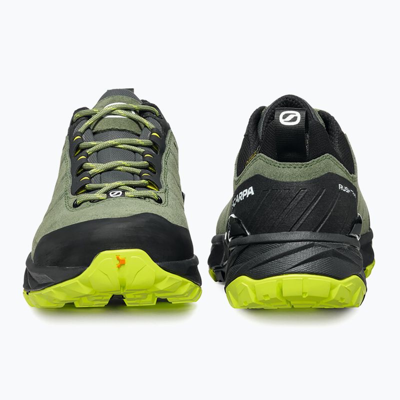 Buty trekkingowe damskie SCARPA Rush Trail GTX birch/sunny lime 12