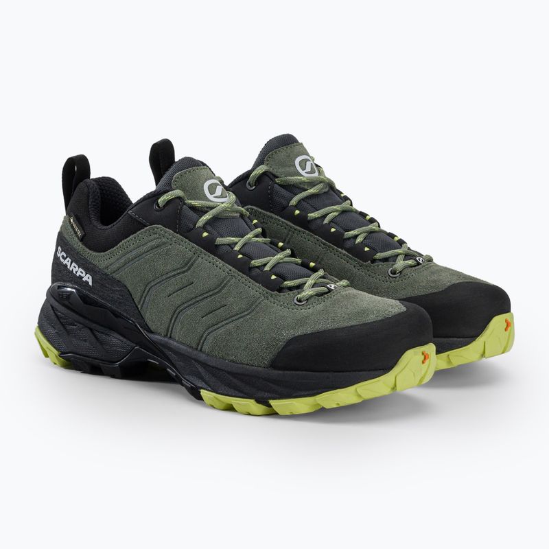 Buty trekkingowe damskie SCARPA Rush Trail GTX birch/sunny lime 5