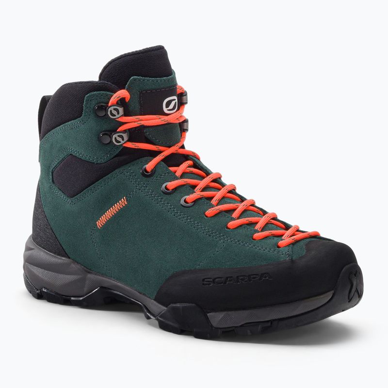 Buty trekkingowe damskie SCARPA Mojito Hike GTX botanic green/orange