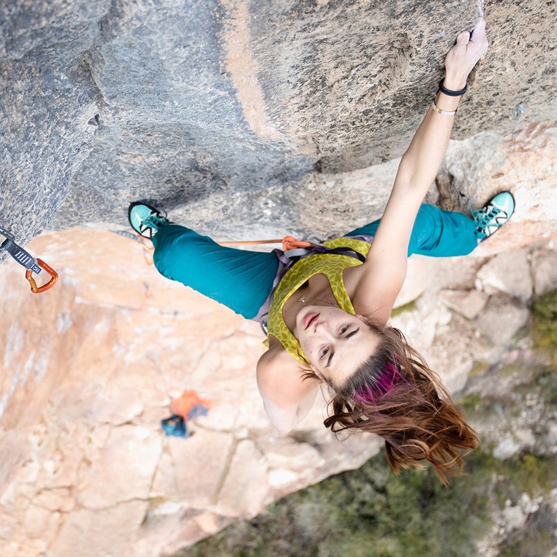 Buty wspinaczkowe damskie SCARPA Vapor smoke/yellow 16