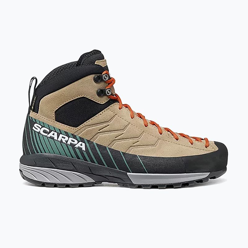 Buty podejściowe damskie SCARPA Mescalito Mid GTX light desert/botanic green 10