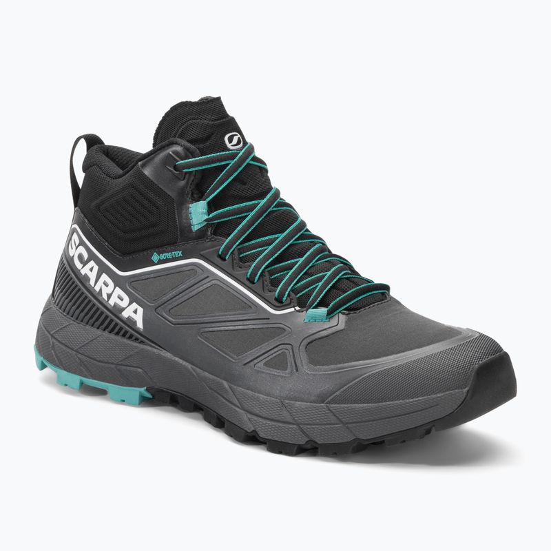 Buty podejściowe damskie SCARPA Rapid Mid GTX anthracite/turquoise