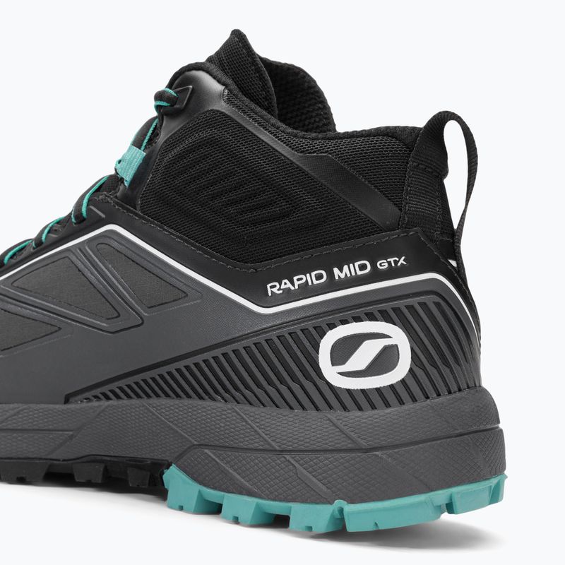 Buty podejściowe damskie SCARPA Rapid Mid GTX anthracite/turquoise 10