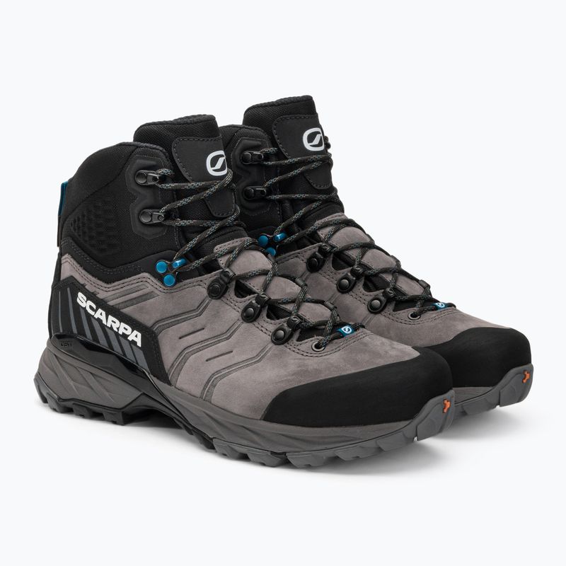 Buty trekkingowe męskie SCARPA Rush TRK Pro GTX smoke/lake blue 4