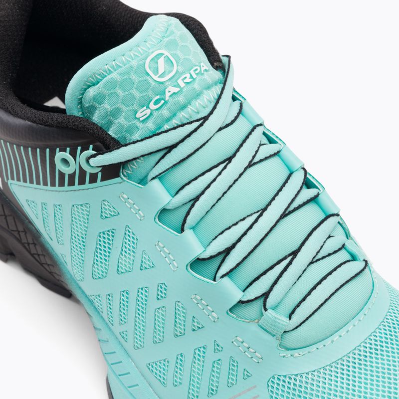 Buty do biegania damskie SCARPA Spin Ultra aruba blue/black 8
