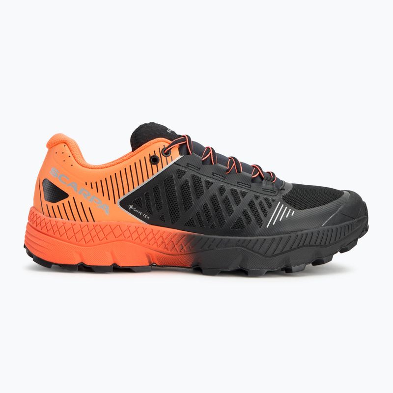 Buty do biegania męskie SCARPA Spin Ultra GTX orange fluo/black 2