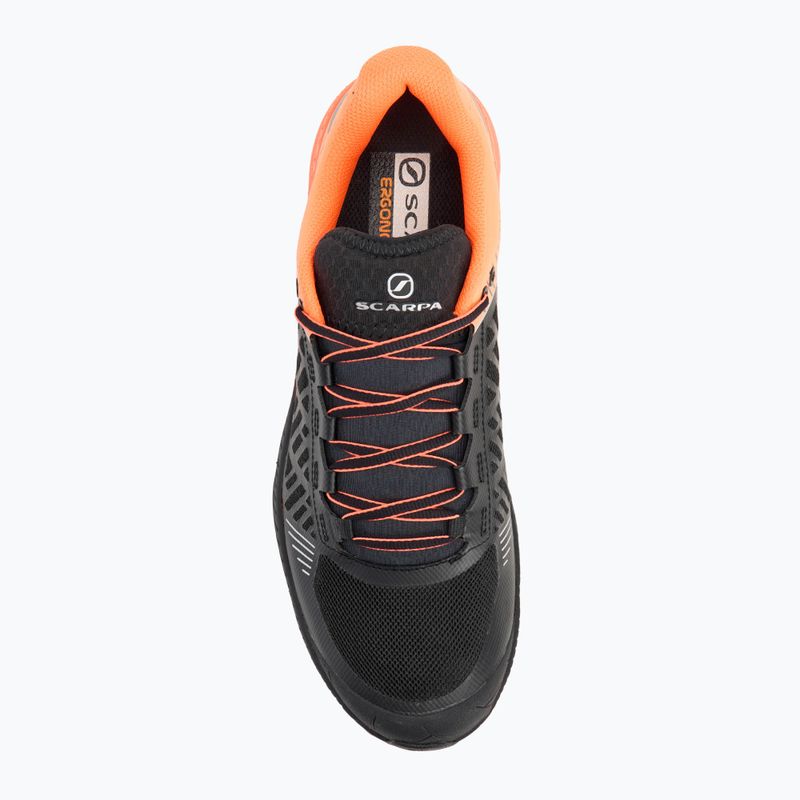 Buty do biegania męskie SCARPA Spin Ultra GTX orange fluo/black 5