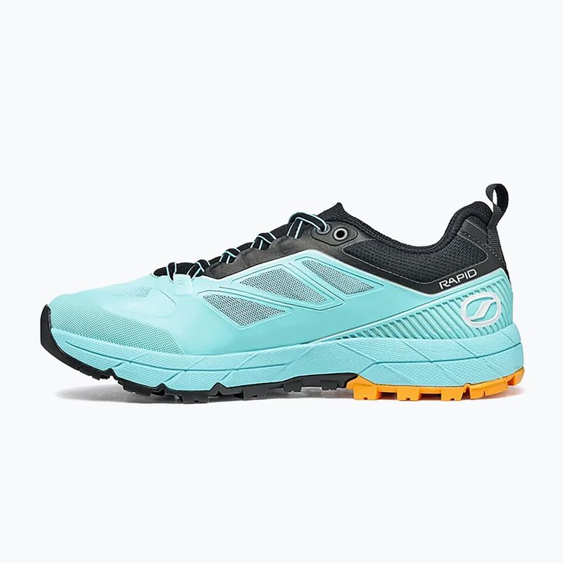 Buty podejściowe damskie SCARPA Rapid aqua/sunny orange 13