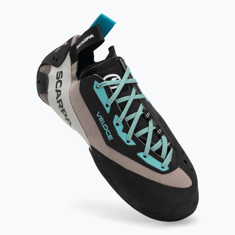 Buty wspinaczkowe damskie SCARPA Veloce L light gray/maldive