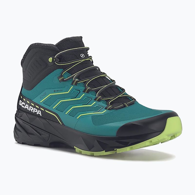 Buty trekkingowe damskie SCARPA Rush 2 Mid GTX baltic blue/sunny lime 7