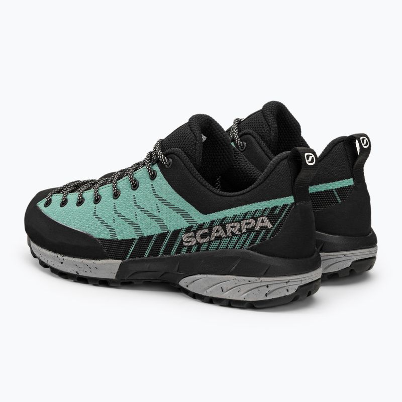 Buty trekkingowe damskie SCARPA Mescalito Planet jade/black 3