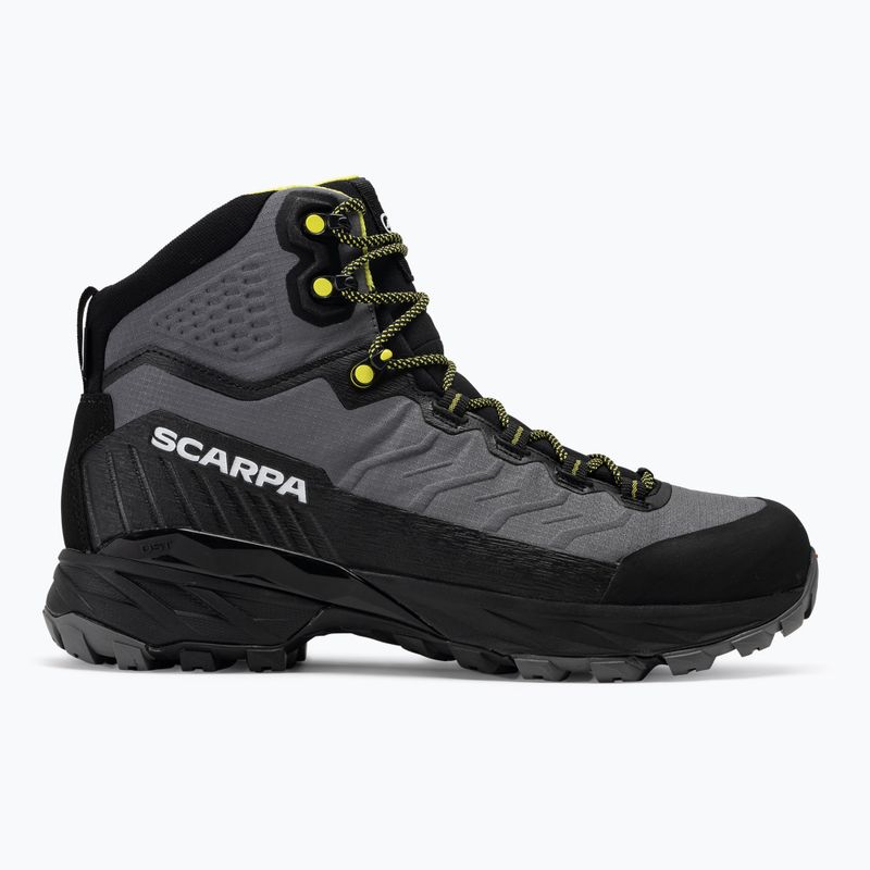 Buty trekkingowe męskie SCARPA Rush TRK LT GTX gray/ lime 2
