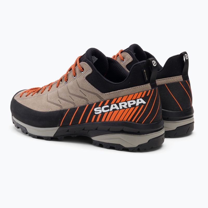Buty trekkingowe męskie SCARPA Mescalito TRK L GTX taupe/rust 3