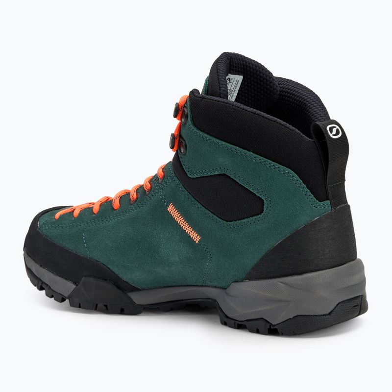 Buty trekkingowe damskie SCARPA Mojito Hike GTX botanic green/orange pop 3