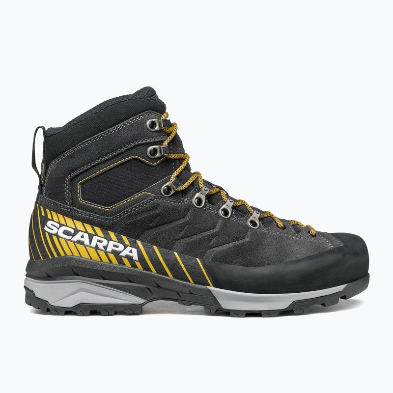 Buty trekkingowe męskie SCARPA Mescalito TRK GTX dark anthracite/ mustard 2